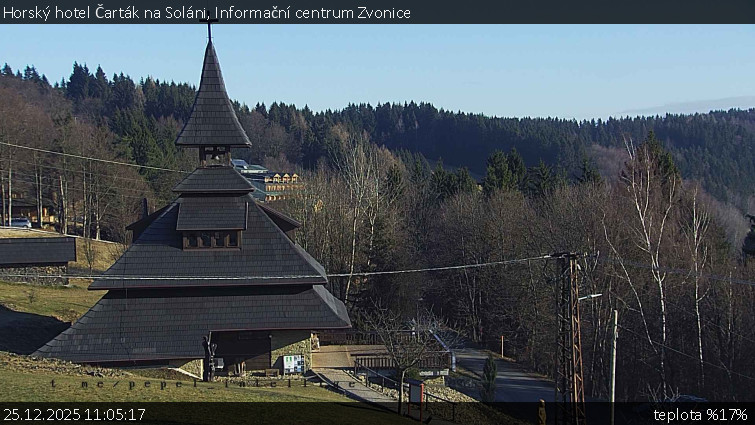 Horský hotel Čarták na Soláni - Informační centrum Zvonice - 25.12.2025 v 11:05