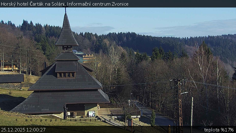 Horský hotel Čarták na Soláni - Informační centrum Zvonice - 25.12.2025 v 12:00