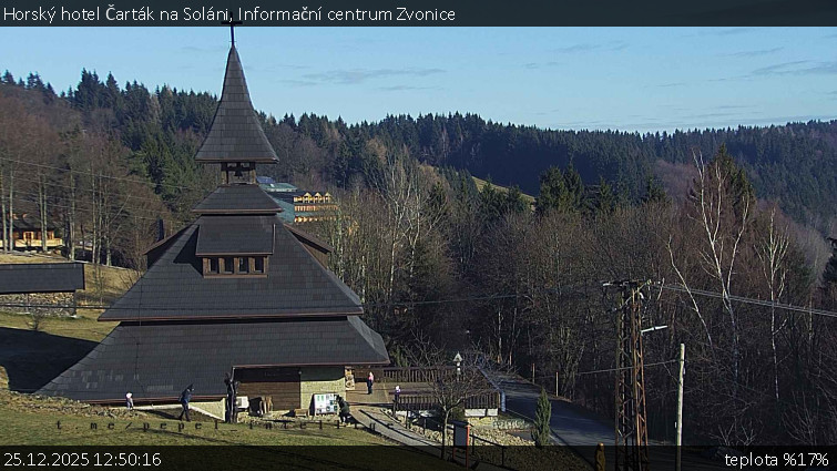 Horský hotel Čarták na Soláni - Informační centrum Zvonice - 25.12.2025 v 12:50
