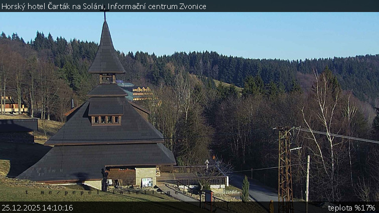 Horský hotel Čarták na Soláni - Informační centrum Zvonice - 25.12.2025 v 14:10