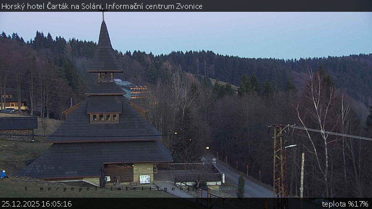 Horský hotel Čarták na Soláni - Informační centrum Zvonice - 25.12.2025 v 16:05
