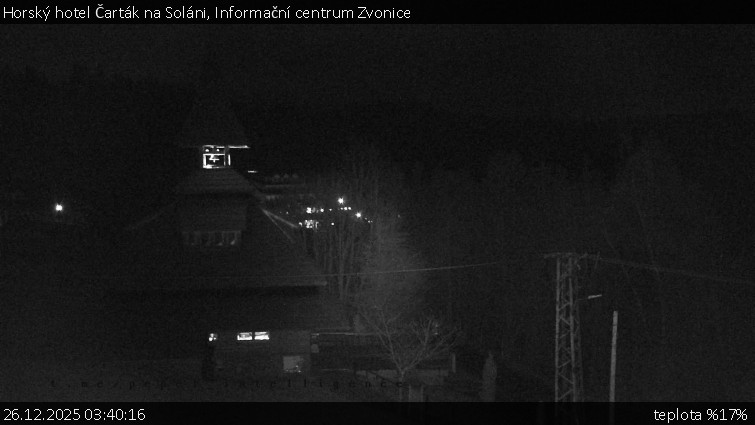 Horský hotel Čarták na Soláni - Informační centrum Zvonice - 26.12.2025 v 03:40