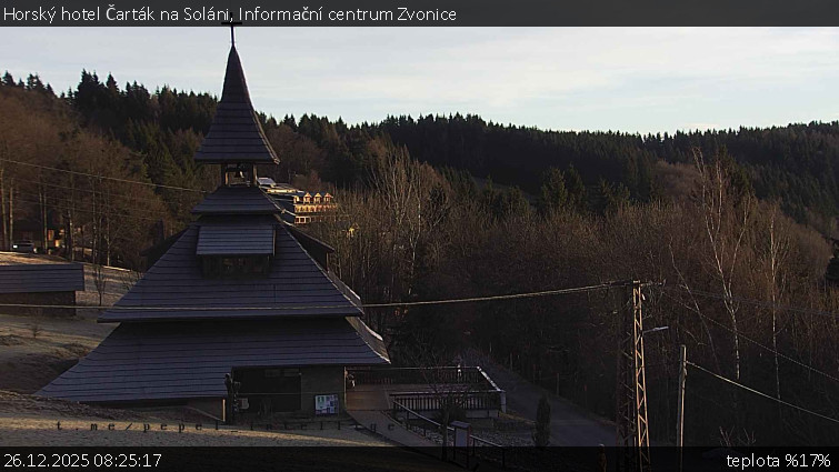 Horský hotel Čarták na Soláni - Informační centrum Zvonice - 26.12.2025 v 08:25