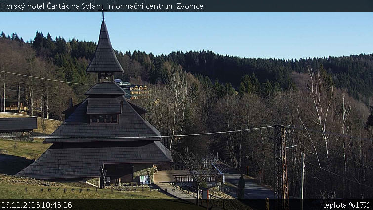 Horský hotel Čarták na Soláni - Informační centrum Zvonice - 26.12.2025 v 10:45