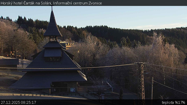 Horský hotel Čarták na Soláni - Informační centrum Zvonice - 27.12.2025 v 08:25