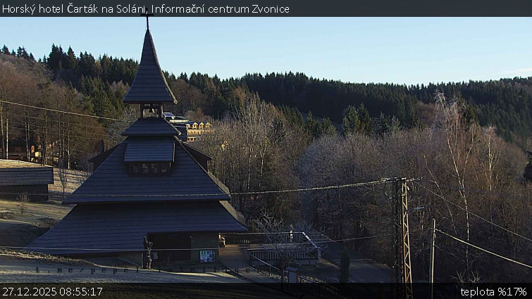 Horský hotel Čarták na Soláni - Informační centrum Zvonice - 27.12.2025 v 08:55