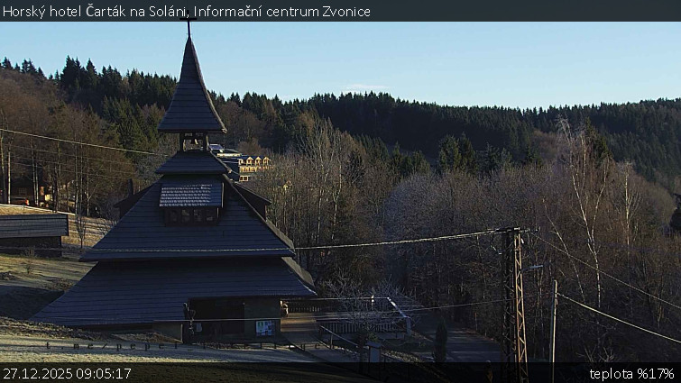 Horský hotel Čarták na Soláni - Informační centrum Zvonice - 27.12.2025 v 09:05
