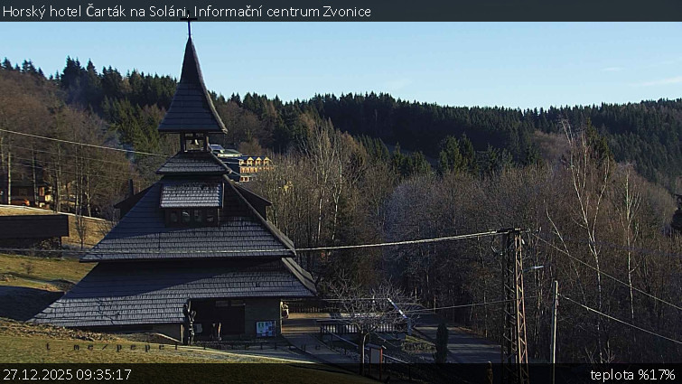 Horský hotel Čarták na Soláni - Informační centrum Zvonice - 27.12.2025 v 09:35