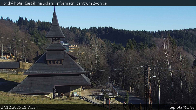 Horský hotel Čarták na Soláni - Informační centrum Zvonice - 27.12.2025 v 11:30