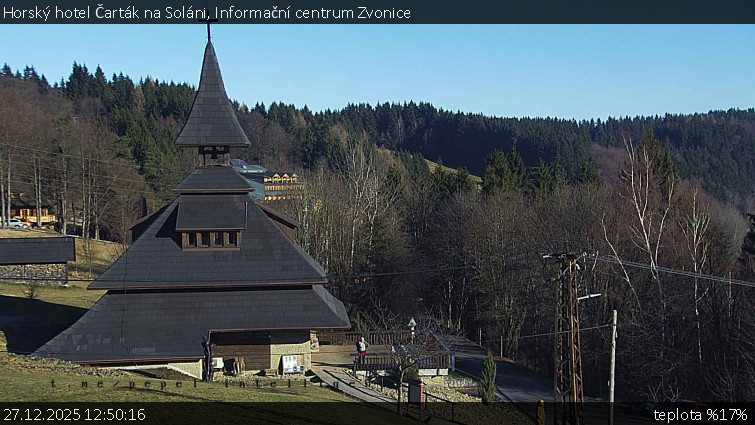 Horský hotel Čarták na Soláni - Informační centrum Zvonice - 27.12.2025 v 12:50
