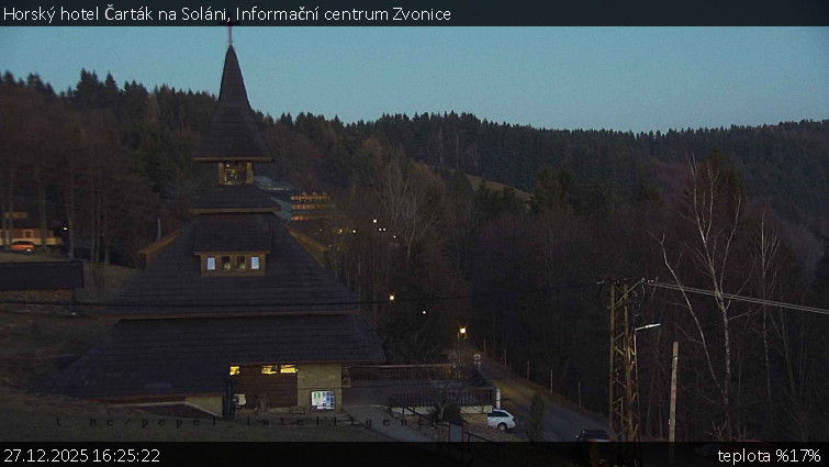 Horský hotel Čarták na Soláni - Informační centrum Zvonice - 27.12.2025 v 16:25