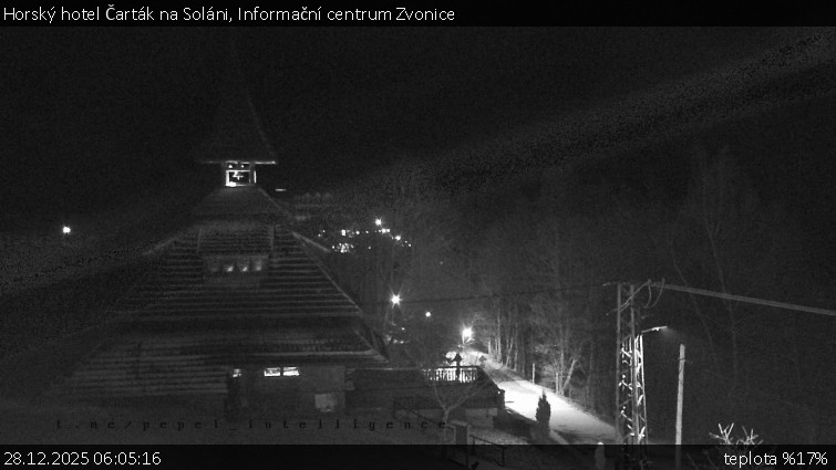 Horský hotel Čarták na Soláni - Informační centrum Zvonice - 28.12.2025 v 06:05