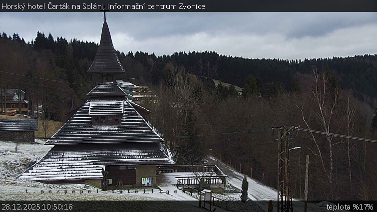 Horský hotel Čarták na Soláni - Informační centrum Zvonice - 28.12.2025 v 10:50