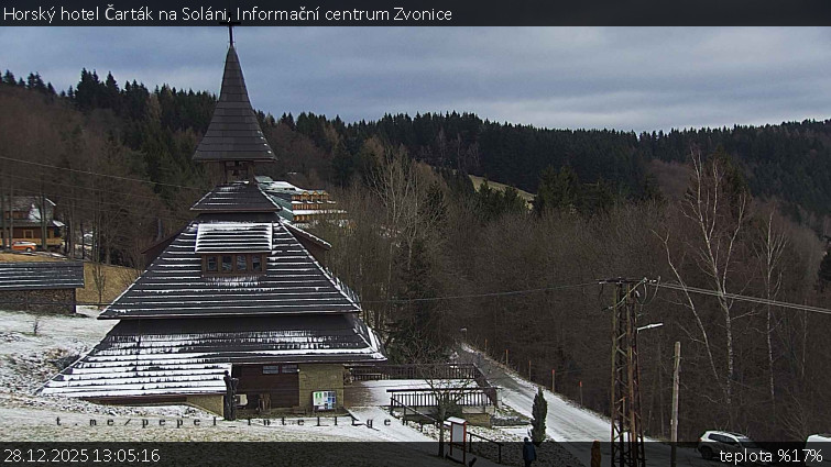 Horský hotel Čarták na Soláni - Informační centrum Zvonice - 28.12.2025 v 13:05