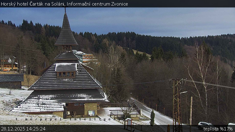 Horský hotel Čarták na Soláni - Informační centrum Zvonice - 28.12.2025 v 14:25