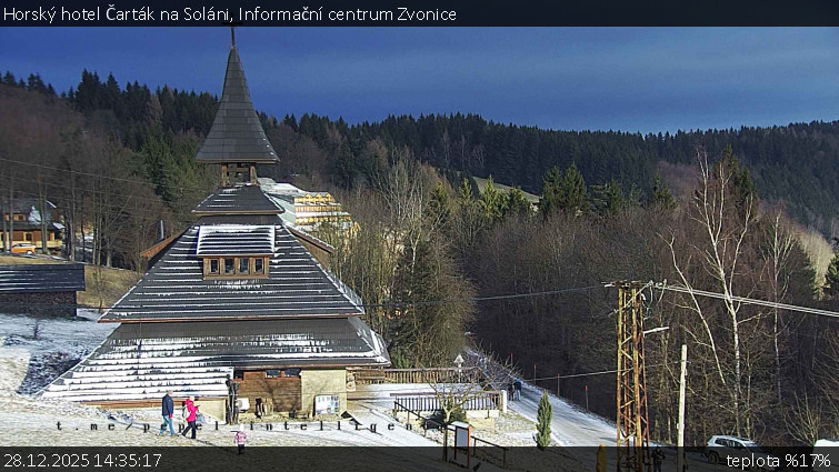 Horský hotel Čarták na Soláni - Informační centrum Zvonice - 28.12.2025 v 14:35