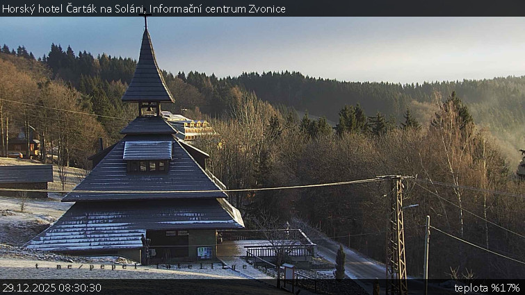 Horský hotel Čarták na Soláni - Informační centrum Zvonice - 29.12.2025 v 08:30