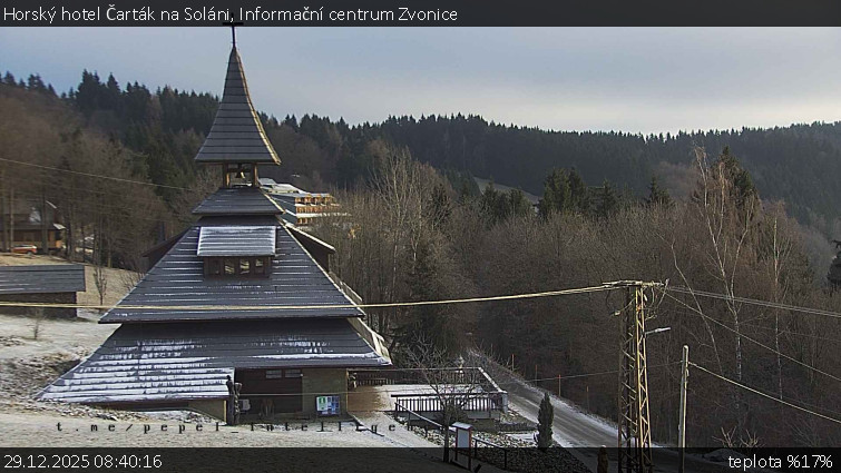 Horský hotel Čarták na Soláni - Informační centrum Zvonice - 29.12.2025 v 08:40