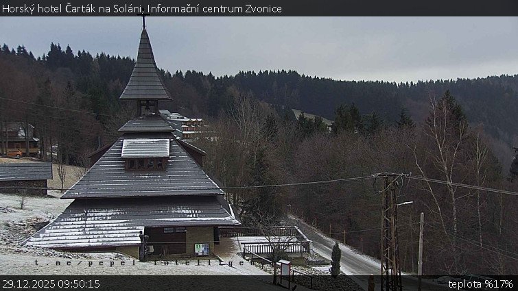 Horský hotel Čarták na Soláni - Informační centrum Zvonice - 29.12.2025 v 09:50