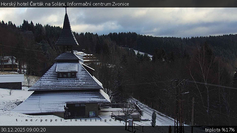 Horský hotel Čarták na Soláni - Informační centrum Zvonice - 30.12.2025 v 09:00