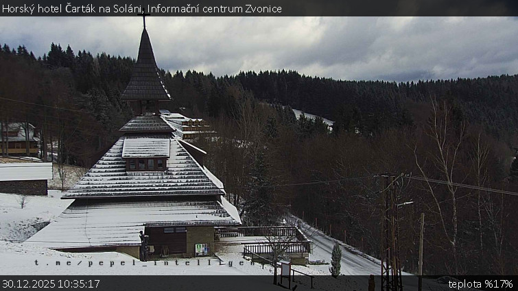 Horský hotel Čarták na Soláni - Informační centrum Zvonice - 30.12.2025 v 10:35