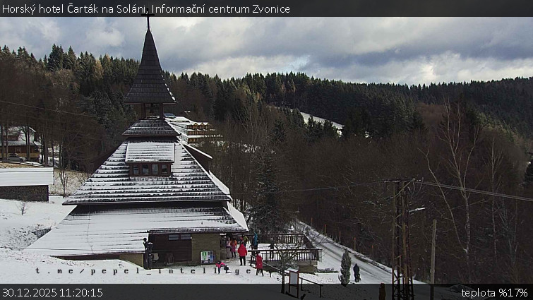 Horský hotel Čarták na Soláni - Informační centrum Zvonice - 30.12.2025 v 11:20