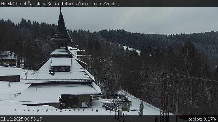 Horský hotel Čarták na Soláni - Informační centrum Zvonice - 31.12.2025 v 08:55