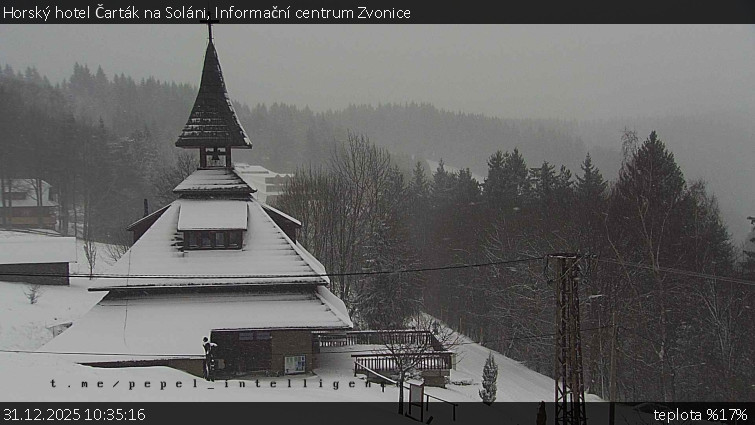 Horský hotel Čarták na Soláni - Informační centrum Zvonice - 31.12.2025 v 10:35