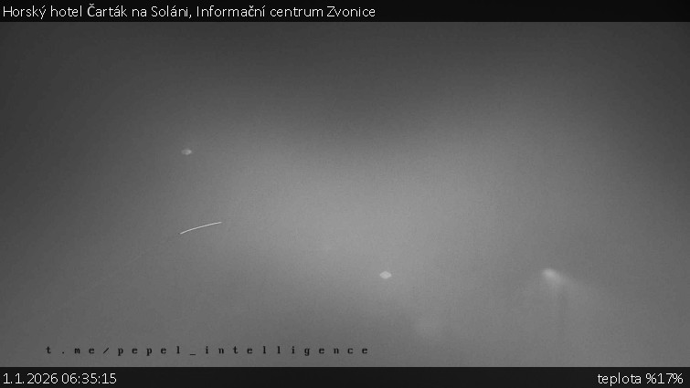 Horský hotel Čarták na Soláni - Informační centrum Zvonice - 1.1.2026 v 06:35