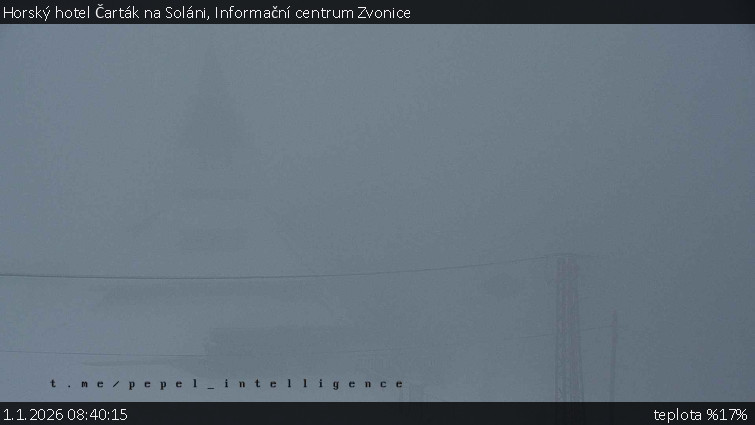 Horský hotel Čarták na Soláni - Informační centrum Zvonice - 1.1.2026 v 08:40