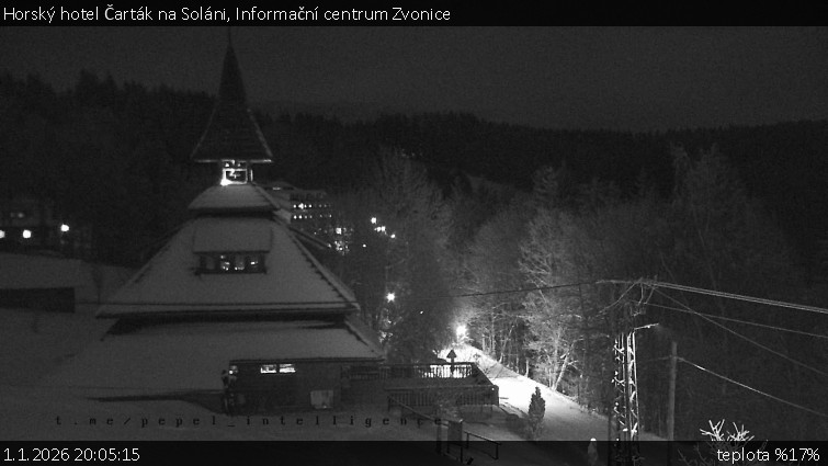 Horský hotel Čarták na Soláni - Informační centrum Zvonice - 1.1.2026 v 20:05