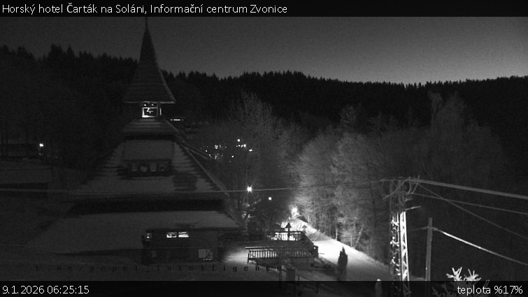 Horský hotel Čarták na Soláni - Informační centrum Zvonice - 9.1.2026 v 06:25