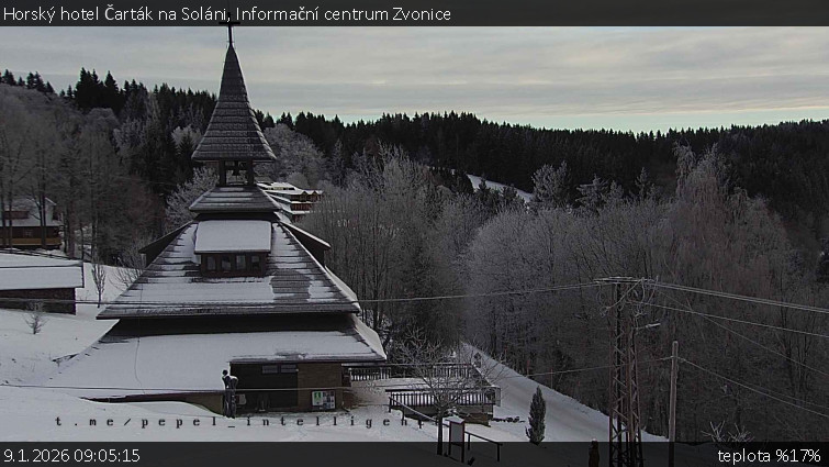 Horský hotel Čarták na Soláni - Informační centrum Zvonice - 9.1.2026 v 09:05