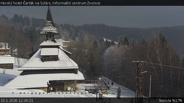 Horský hotel Čarták na Soláni - Informační centrum Zvonice - 10.1.2026 v 12:30