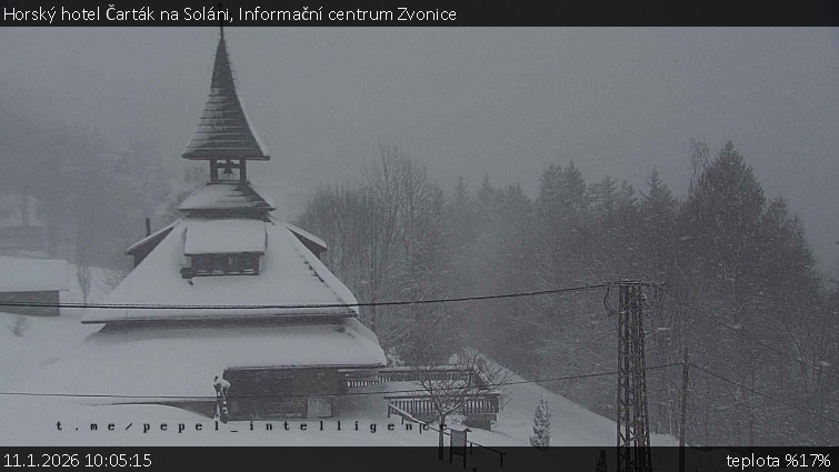 Horský hotel Čarták na Soláni - Informační centrum Zvonice - 11.1.2026 v 10:05