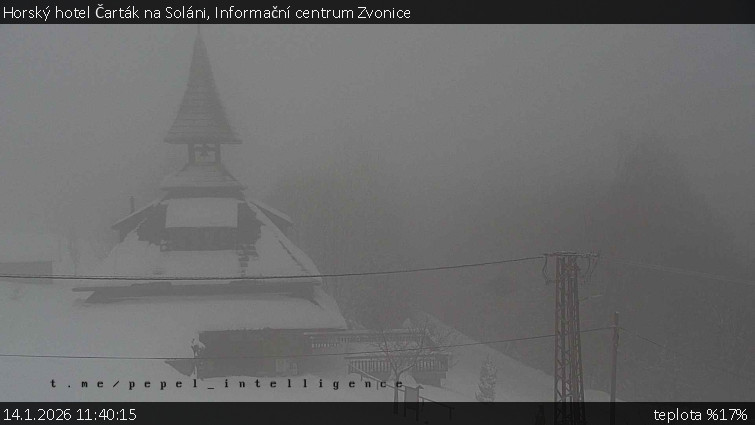 Horský hotel Čarták na Soláni - Informační centrum Zvonice - 14.1.2026 v 11:40