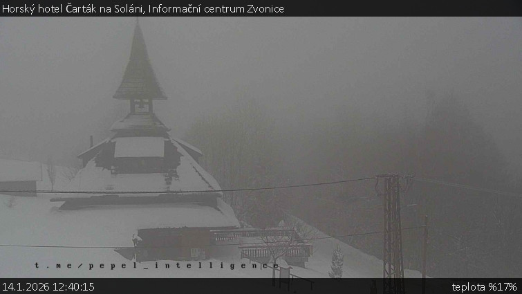 Horský hotel Čarták na Soláni - Informační centrum Zvonice - 14.1.2026 v 12:40
