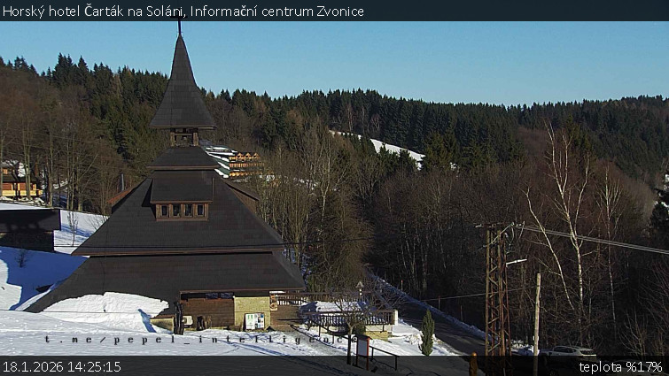 Horský hotel Čarták na Soláni - Informační centrum Zvonice - 18.1.2026 v 14:25