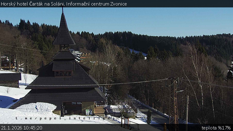 Horský hotel Čarták na Soláni - Informační centrum Zvonice - 21.1.2026 v 10:45