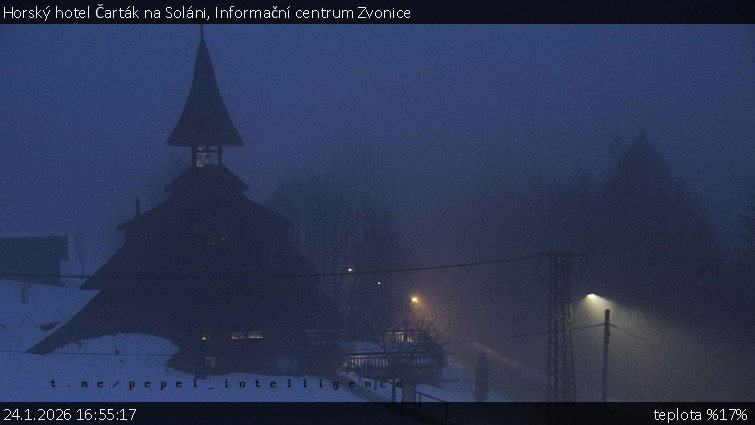 Horský hotel Čarták na Soláni - Informační centrum Zvonice - 24.1.2026 v 16:55