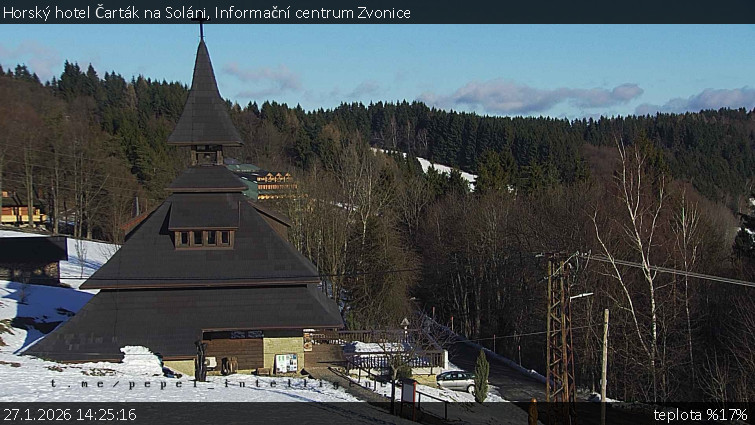 Horský hotel Čarták na Soláni - Informační centrum Zvonice - 27.1.2026 v 14:25