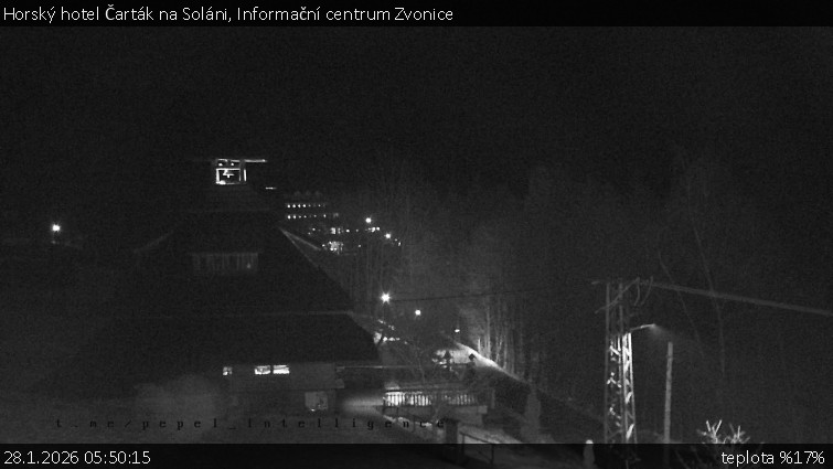 Horský hotel Čarták na Soláni - Informační centrum Zvonice - 28.1.2026 v 05:50