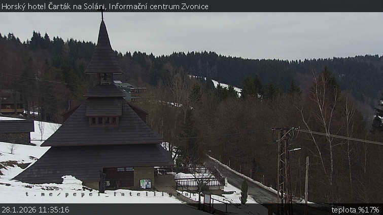 Horský hotel Čarták na Soláni - Informační centrum Zvonice - 28.1.2026 v 11:35