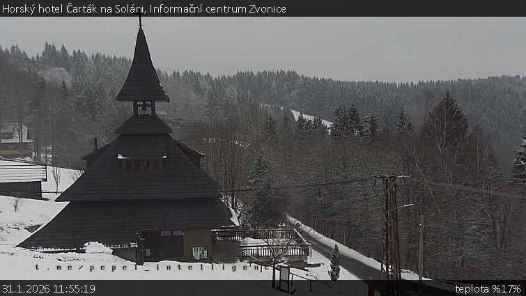 Horský hotel Čarták na Soláni - Informační centrum Zvonice - 31.1.2026 v 11:55