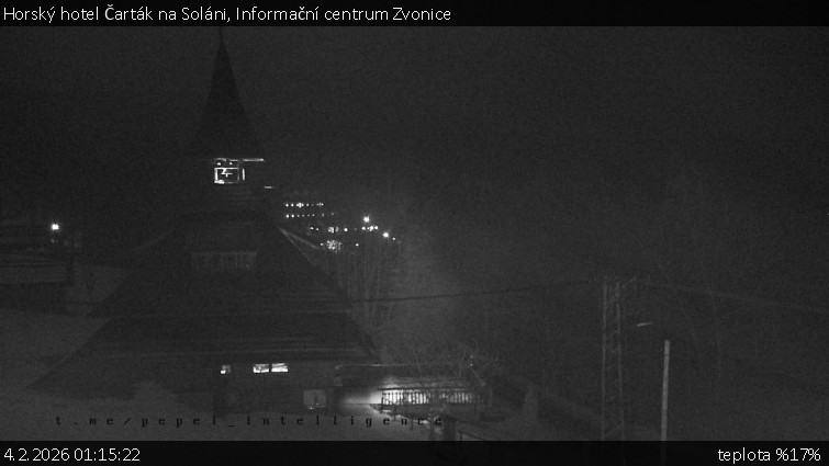 Horský hotel Čarták na Soláni - Informační centrum Zvonice - 4.2.2026 v 01:15