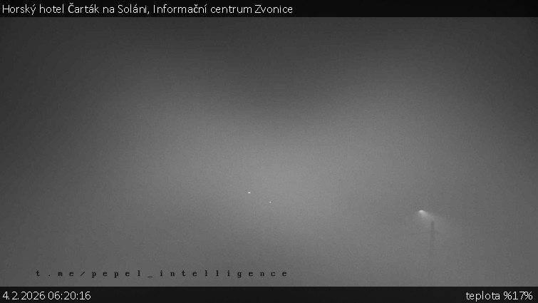 Horský hotel Čarták na Soláni - Informační centrum Zvonice - 4.2.2026 v 06:20