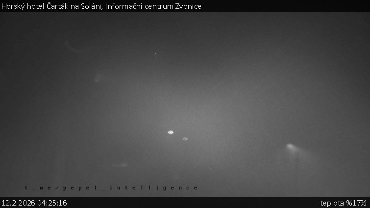 Horský hotel Čarták na Soláni - Informační centrum Zvonice - 12.2.2026 v 04:25