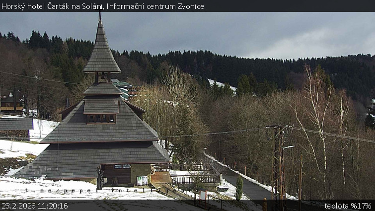 Horský hotel Čarták na Soláni - Informační centrum Zvonice - 23.2.2026 v 11:20