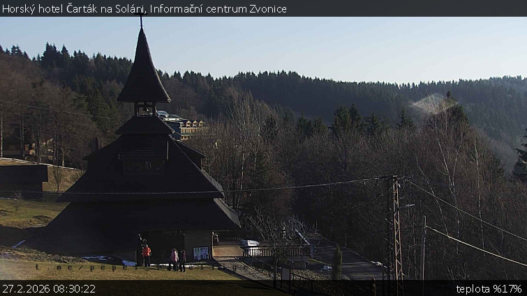 Horský hotel Čarták na Soláni - Informační centrum Zvonice - 27.2.2026 v 08:30