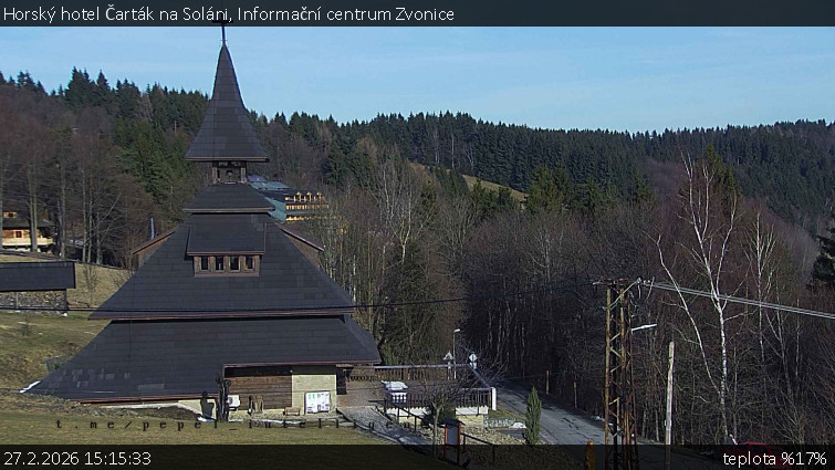 Horský hotel Čarták na Soláni - Informační centrum Zvonice - 27.2.2026 v 15:15
